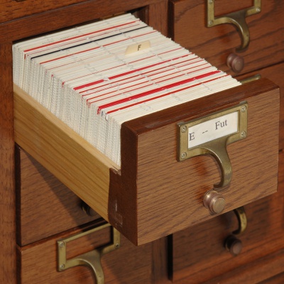 card catalog